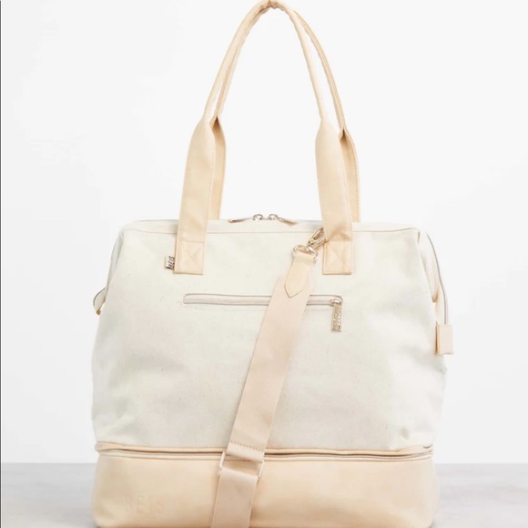 BEIS Cream and Tan Travel Bag - Picture 3 of 9